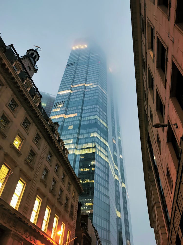 Low Angle Shot Of Buildings