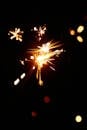 Close-Up Photo of a Burning Sparkler