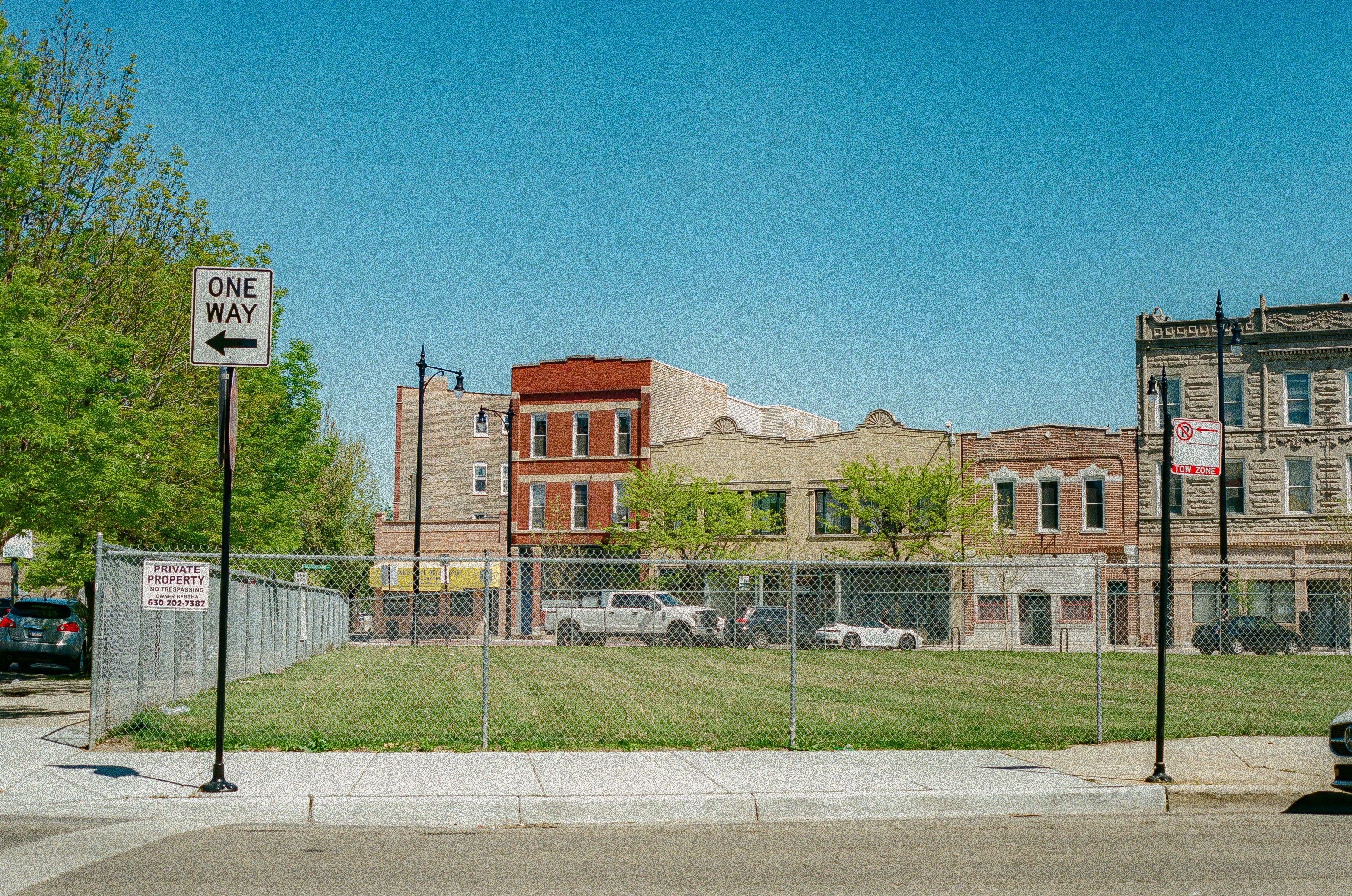 Detroit vacant lot neighborhood