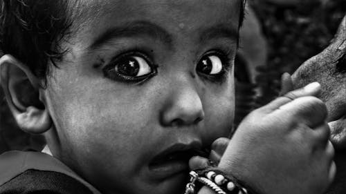 Free stock photo of black and white photography, child photography, patna photography