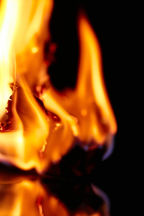 Close-Up Photo of Flames