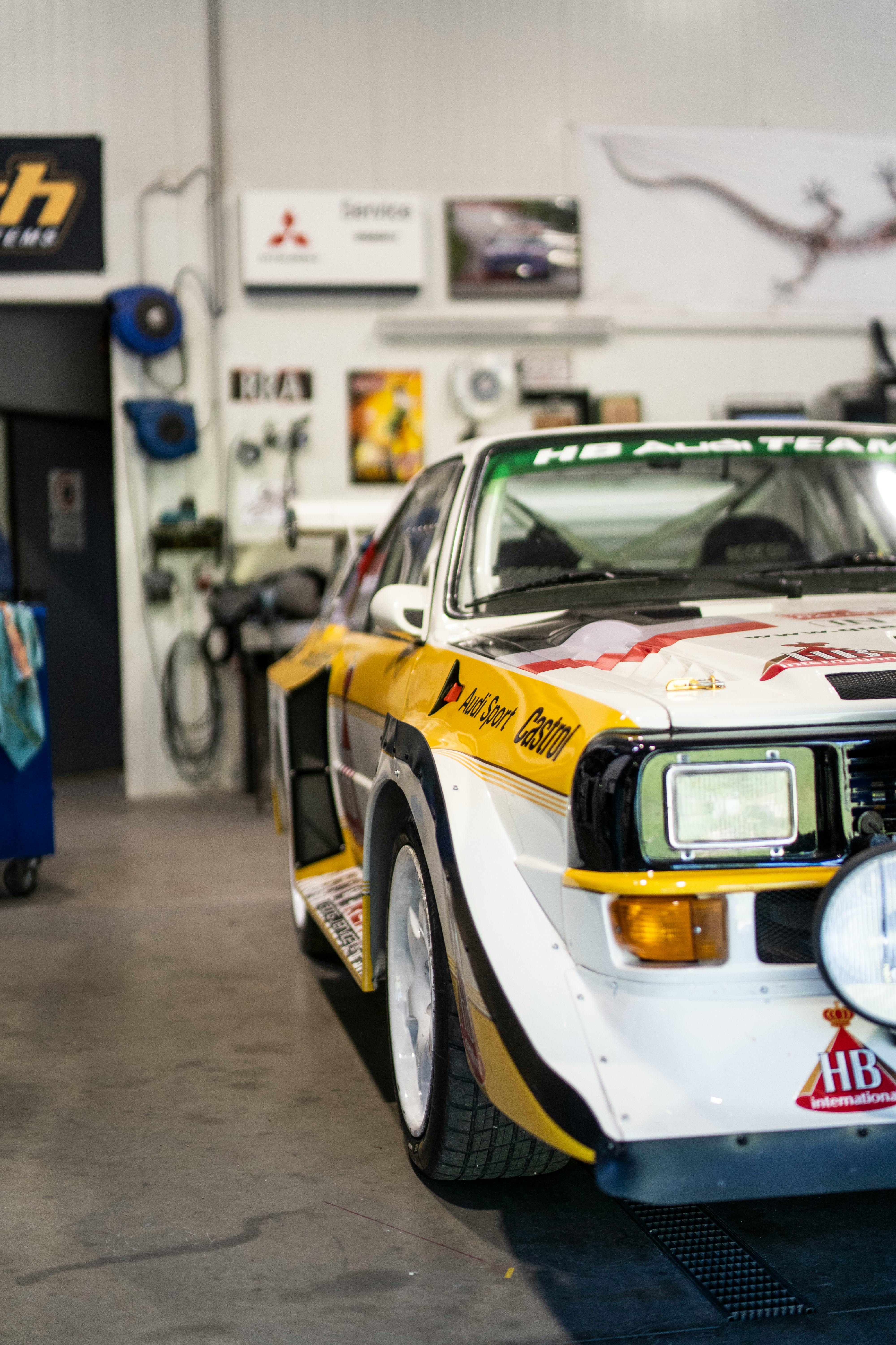 A Racing Car Inside a Shop · Free Stock Photo