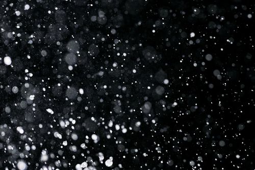 Free High-speed capture of water droplets with a black background, showcasing textures and visual effects. Stock Photo