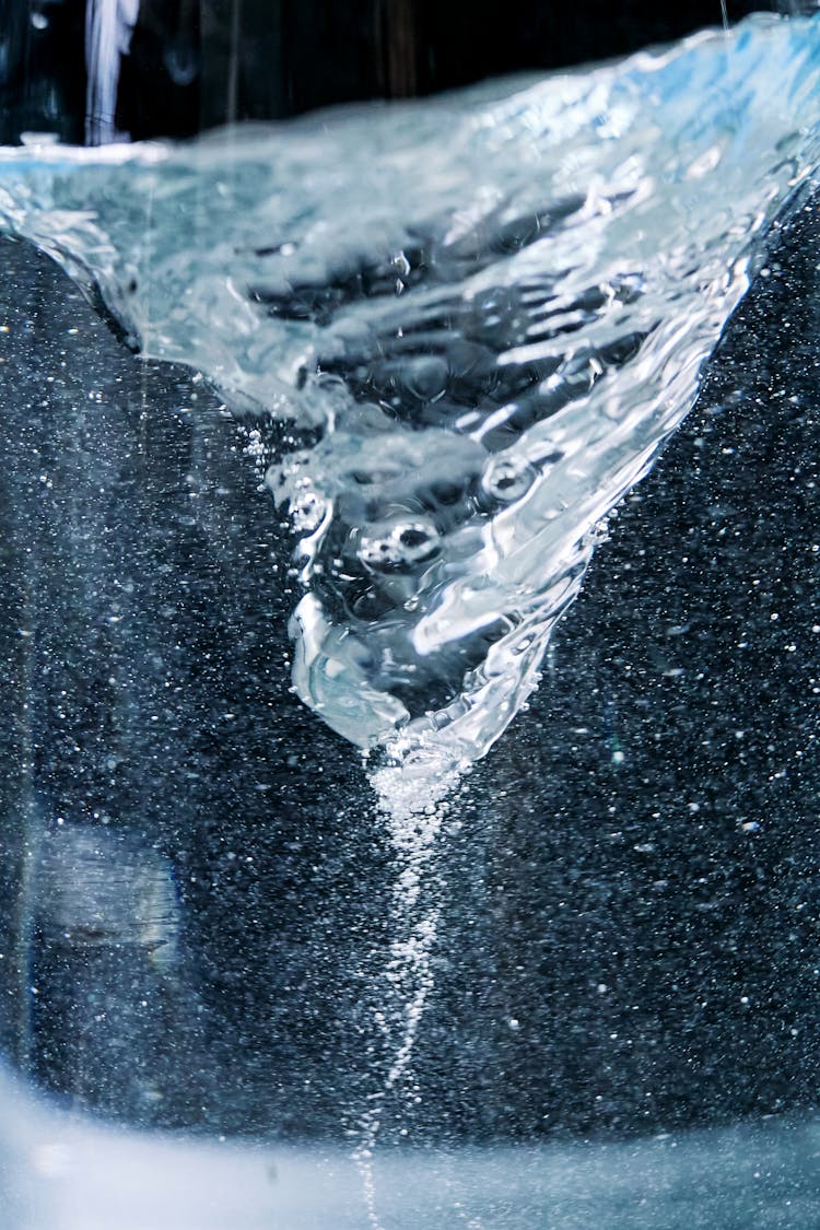 Close-Up Photo Of A Whirlpool