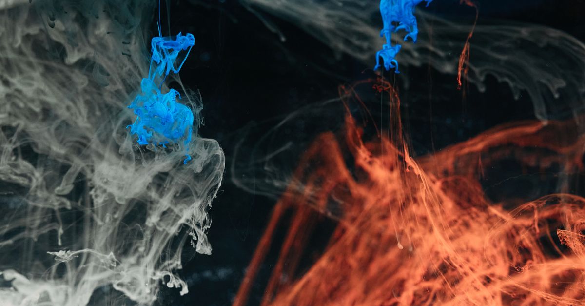 Diffusion Ink Animation High-Speed Photography of Colorful Ink Diffusion in Water · Free Stock ...
