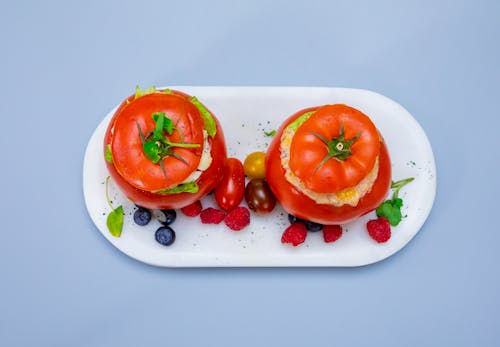 Tomatoes on the Plate