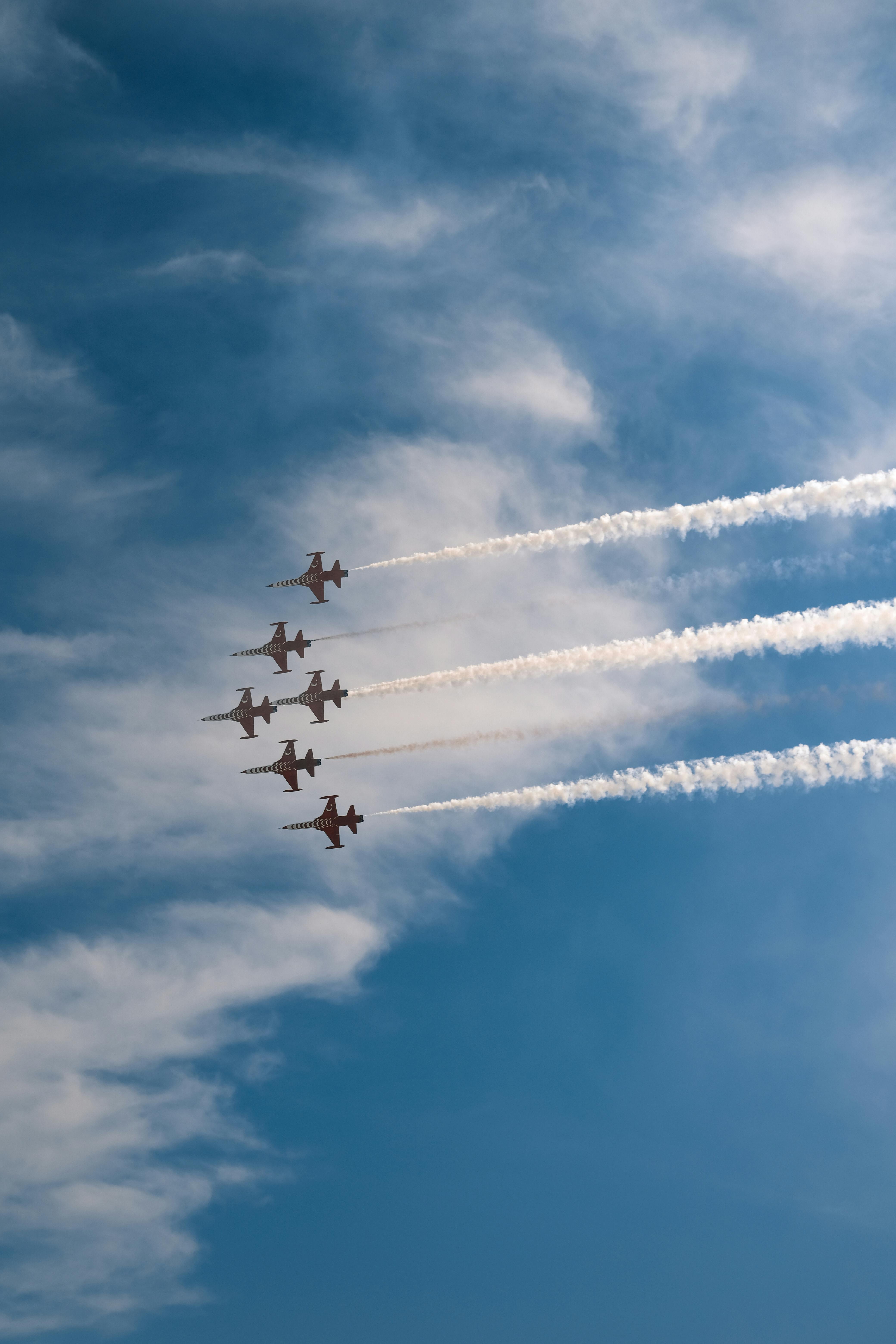 Fighter Jets in the Sky · Free Stock Photo