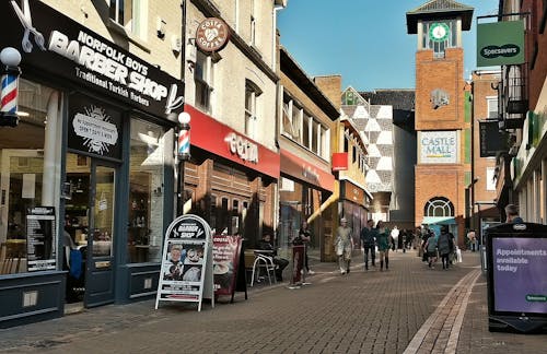 Free stock photo of city, shop window, shopping