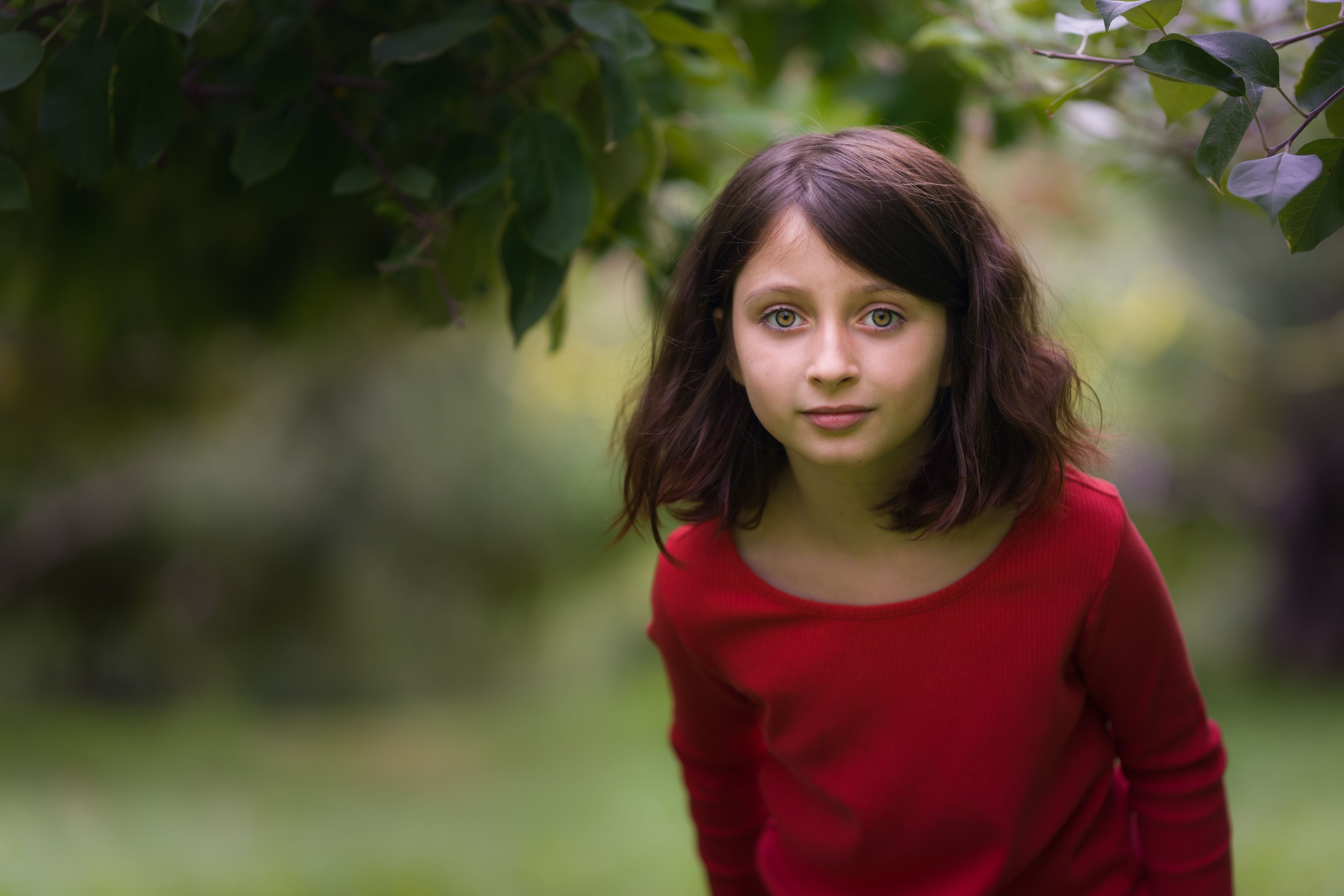 Portrait photography session
