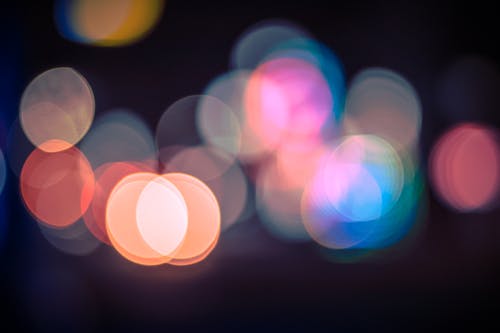 Základová fotografie zdarma na téma abstraktní, barevný, bokeh