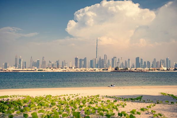 Spectacular Burj Khalifa skyline at dusk, Dubai luxury travel experience