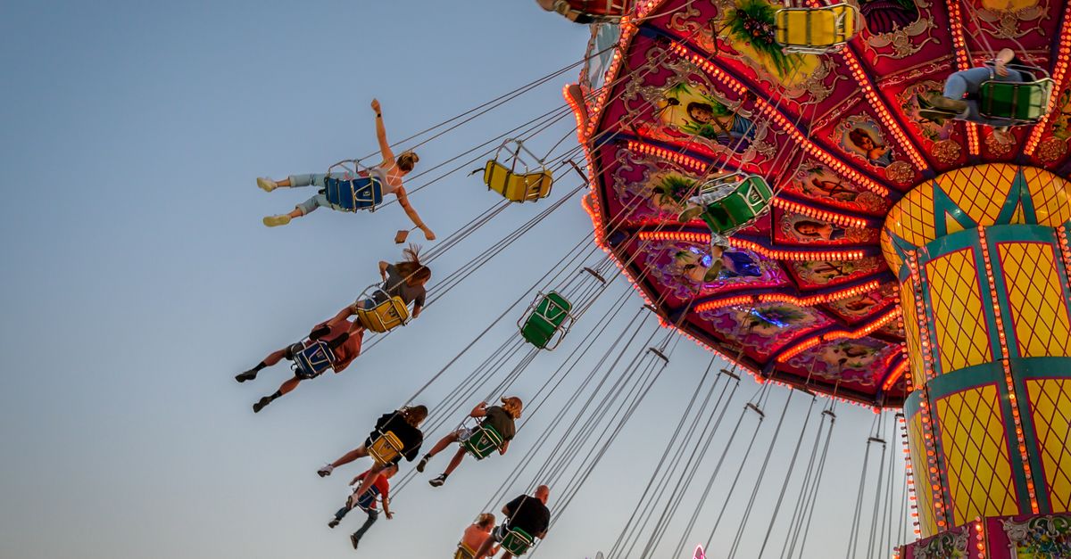 People Riding an Amusement Ride · Free Stock Photo