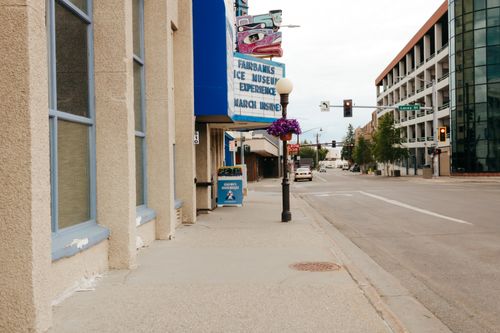 Free stock photo of alaska, city street Stock Photo