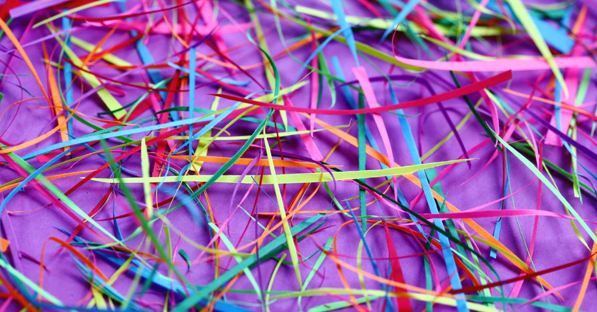 Color Paper Sheet String Colorful String Cut Papers · Free Stock Photo