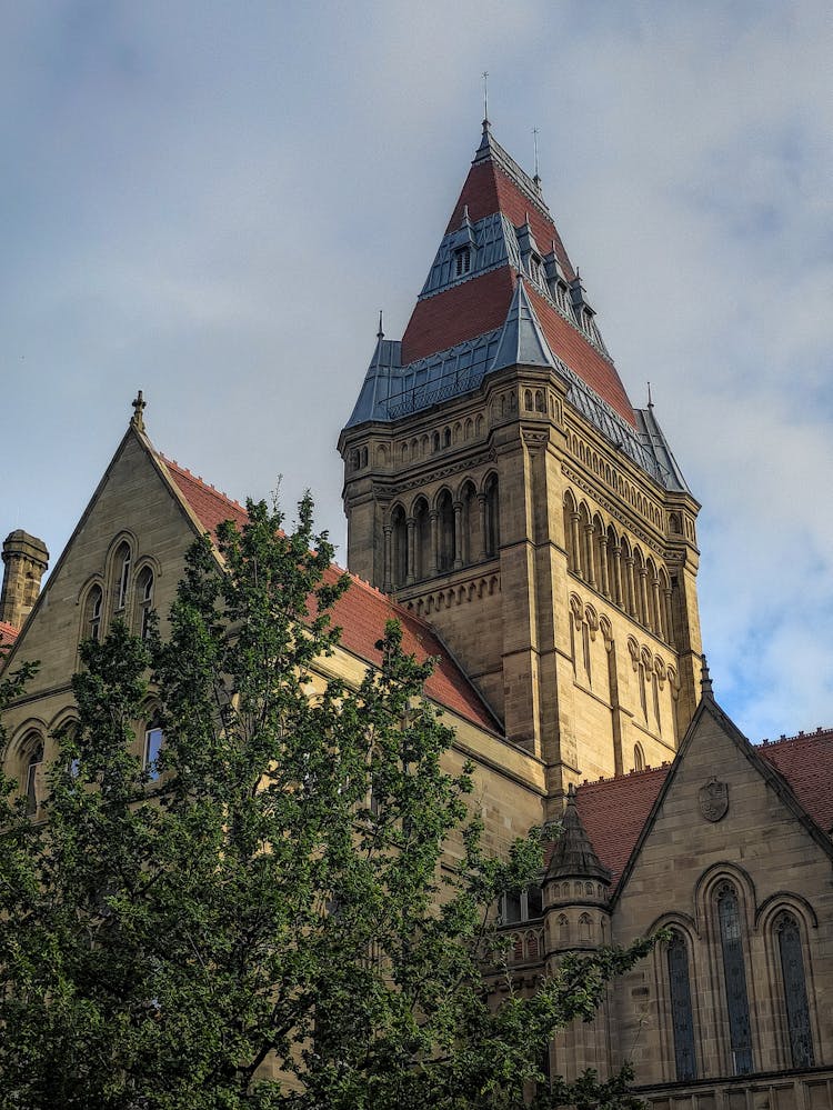 Whitworth Hall And Whitworth Building Of University Of Manchester, Manchester, England