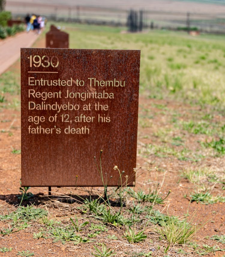 Close Up Of Grave Board