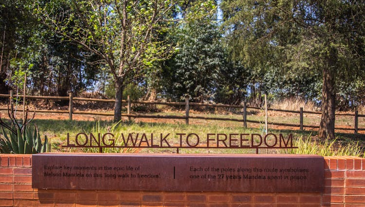 Nelson Mandela Memorial In Park