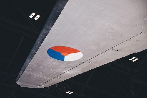 Free stock photo of aircraft, aircraft wing, airplane Stock Photo