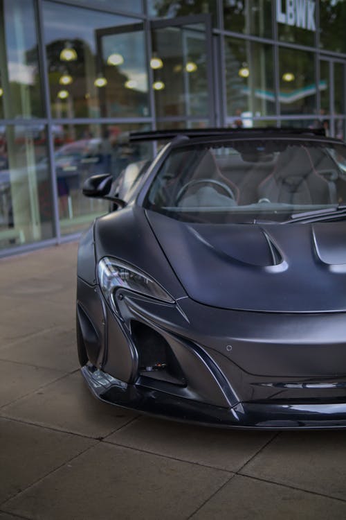 Free Photo of Black Mclaren Stock Photo