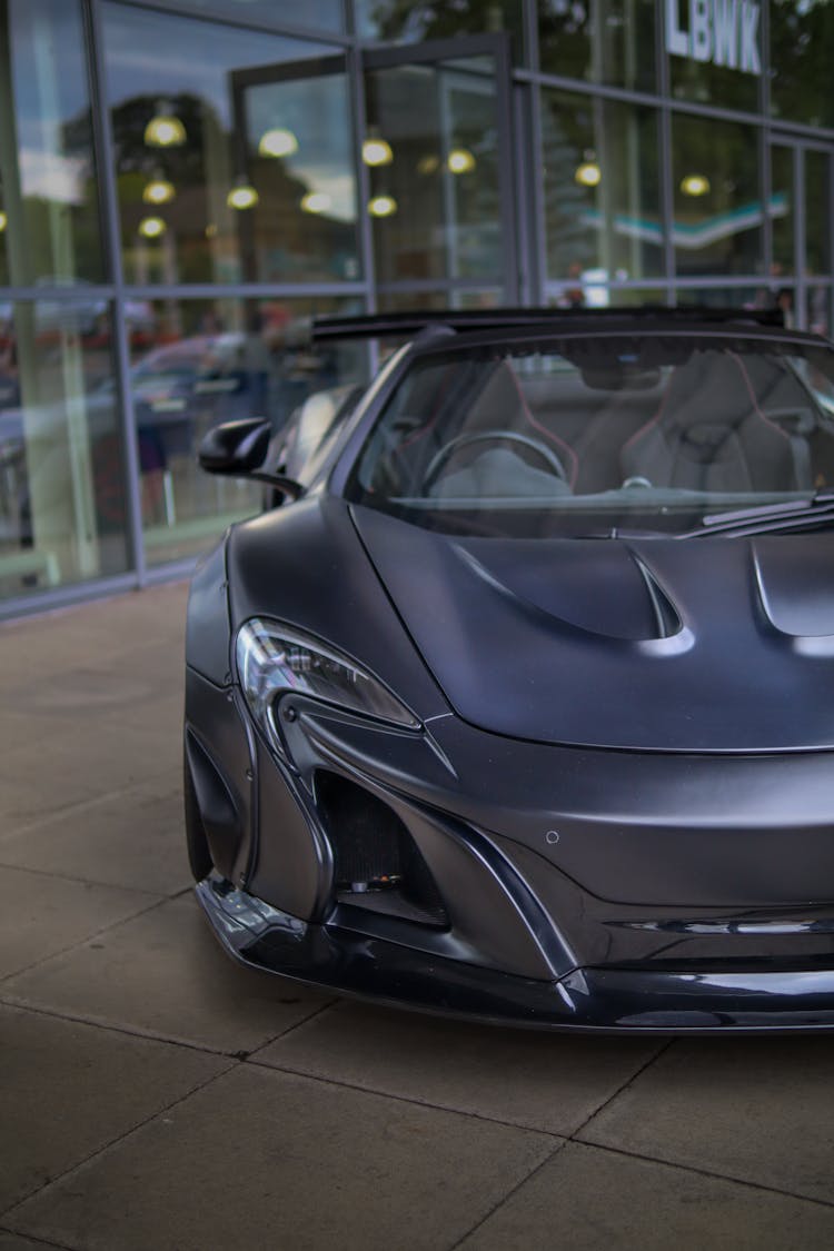 Photo Of Black Mclaren