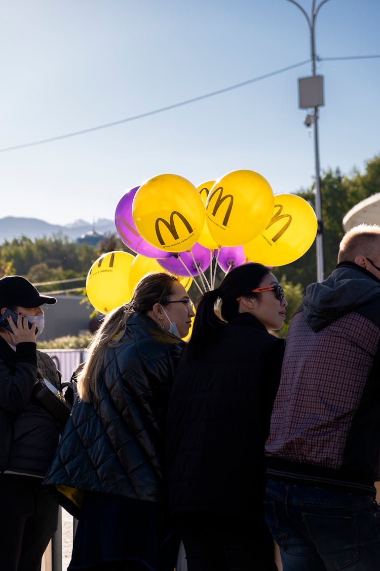 People With Balloons