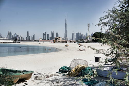 Free A Beach in Dubai Stock Photo