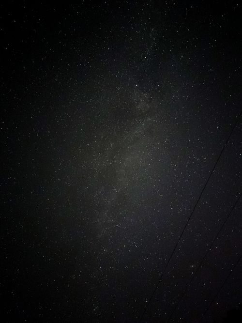 Free A mesmerizing view of a starry night sky, filled with countless twinkling stars and the Milky Way. Stock Photo