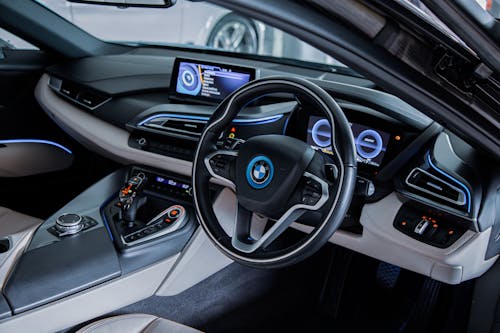 Interior Design of BMW Car