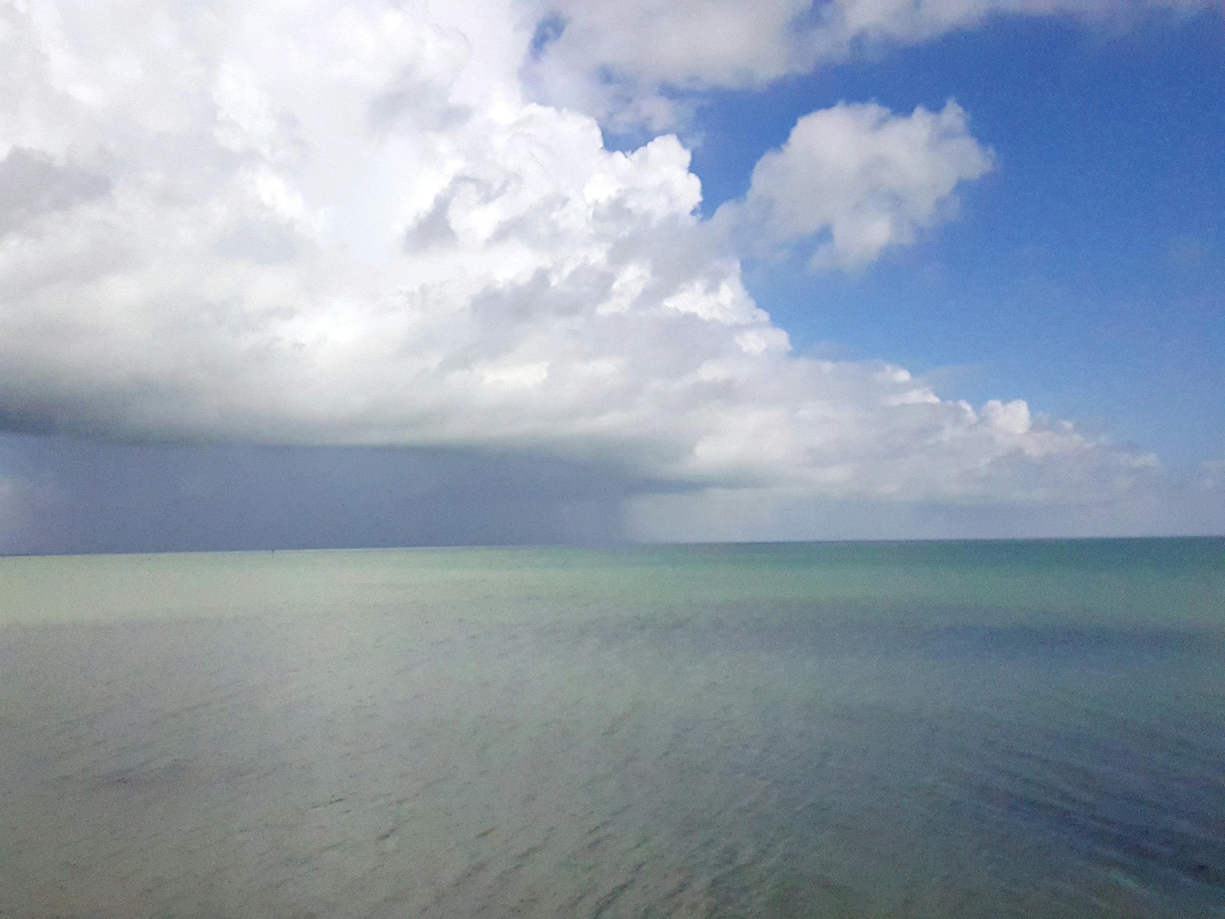 Free stock photo of clouds, ocean, rain