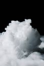 A Thick White Smoke Plume