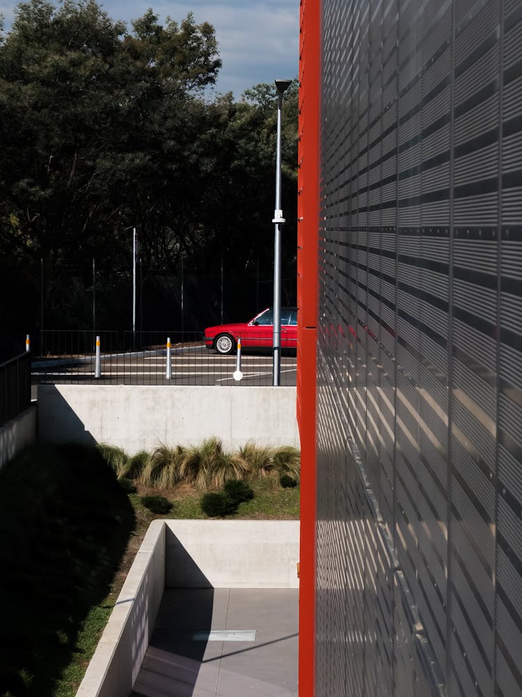 A Car In A City