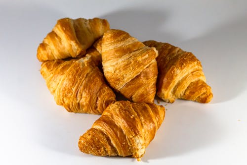 Croissants in Close-Up Photography