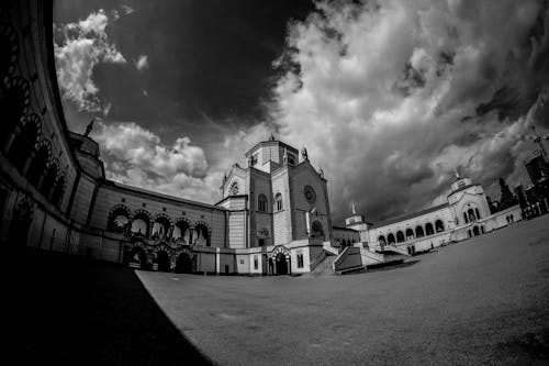 bezplatná Základová fotografie zdarma na téma černobílý, církev, Itálie Základová fotografie