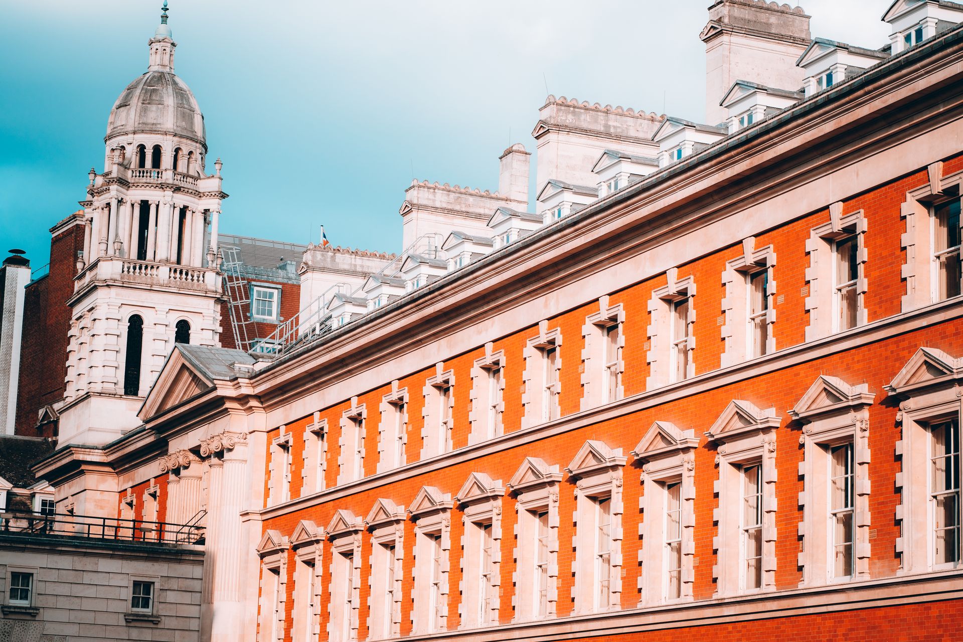 Architecture des bâtiments gouvernementaux à Whitehall, Londres