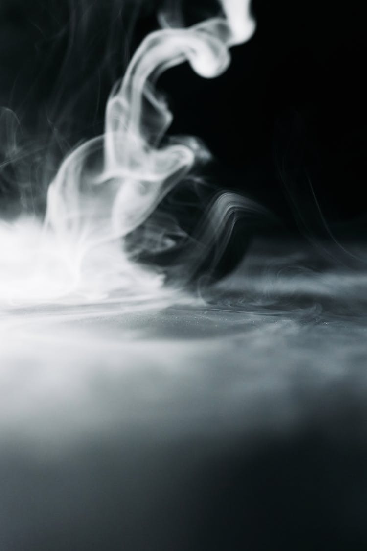 Close-Up Photo Of White Smoke