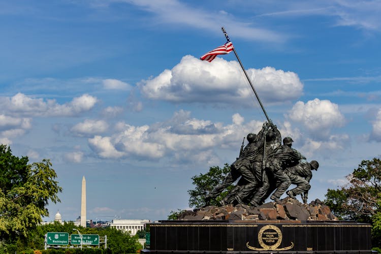 The United States Marine Corps War Memorial 