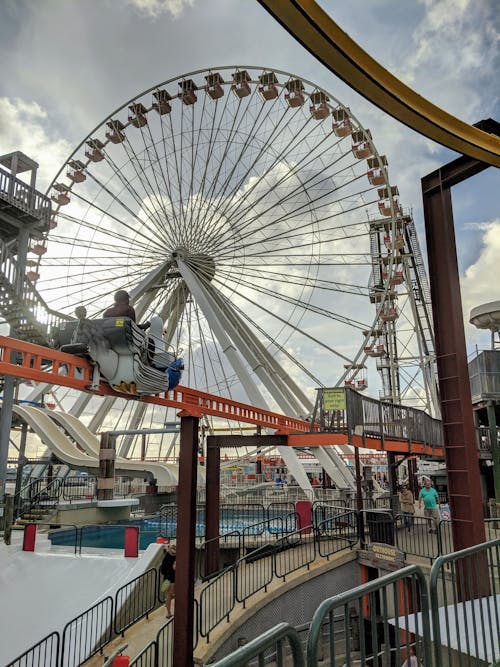 lunapark içeren Ücretsiz stok fotoğraf