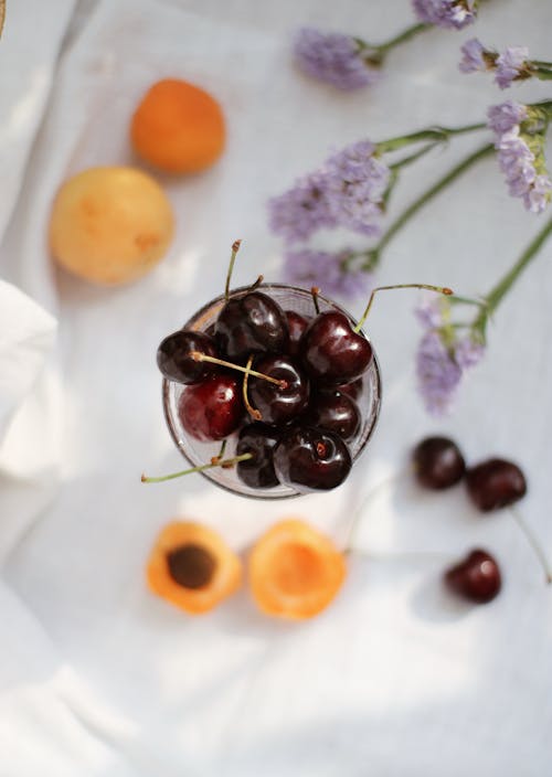 Foto profissional grátis de cerejas, desfocar o fundo, fechar-se