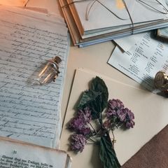 Handwritten pages and pressed flowers by Phương Trần on Pexels