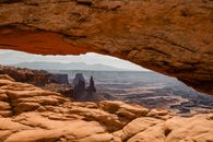 Brown Rock Formation