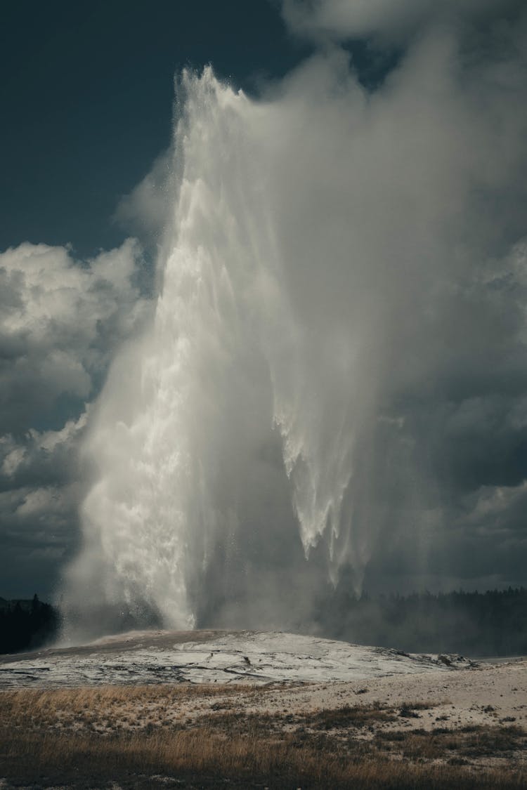 Photo Of A Geyser 