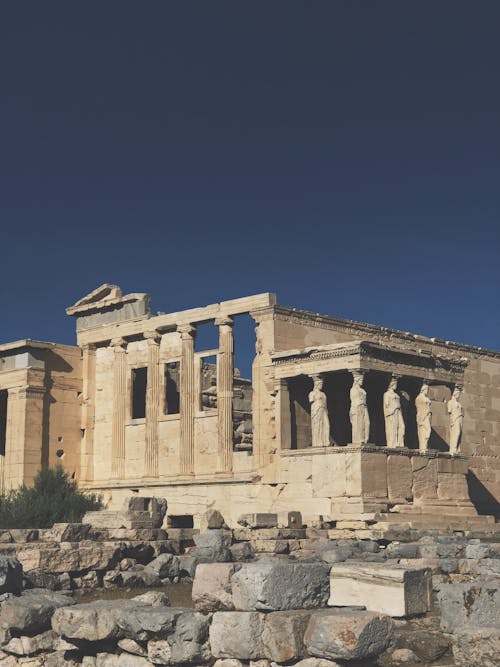 Exterior of the Erechtheion Temple