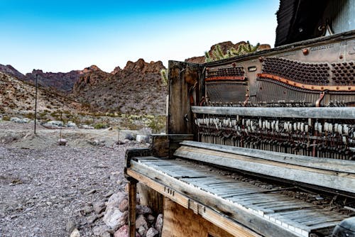 Foto profissional grátis de deserto, piano