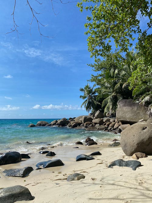 Foto stok gratis batu, indah, langit biru