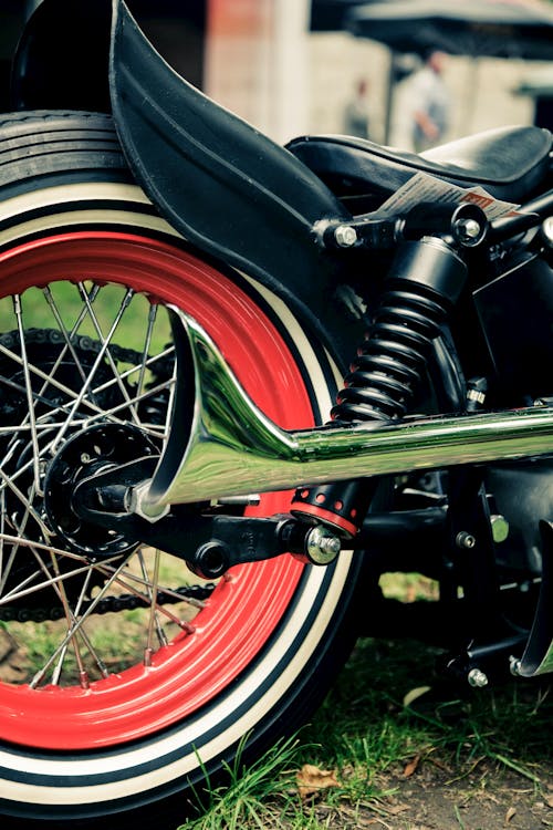 Free stock photo of bike, exhaust pipe, motorbike