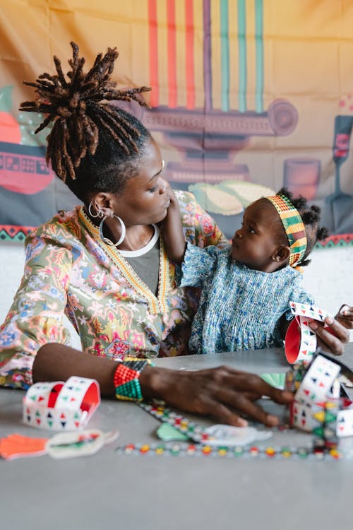 Mom Playing with Her Daughter