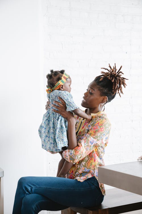 Immagine gratuita di afro-americano, bambino, donna nera