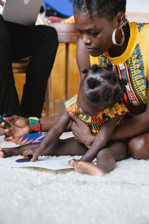 Mom Playing with Her Daughter