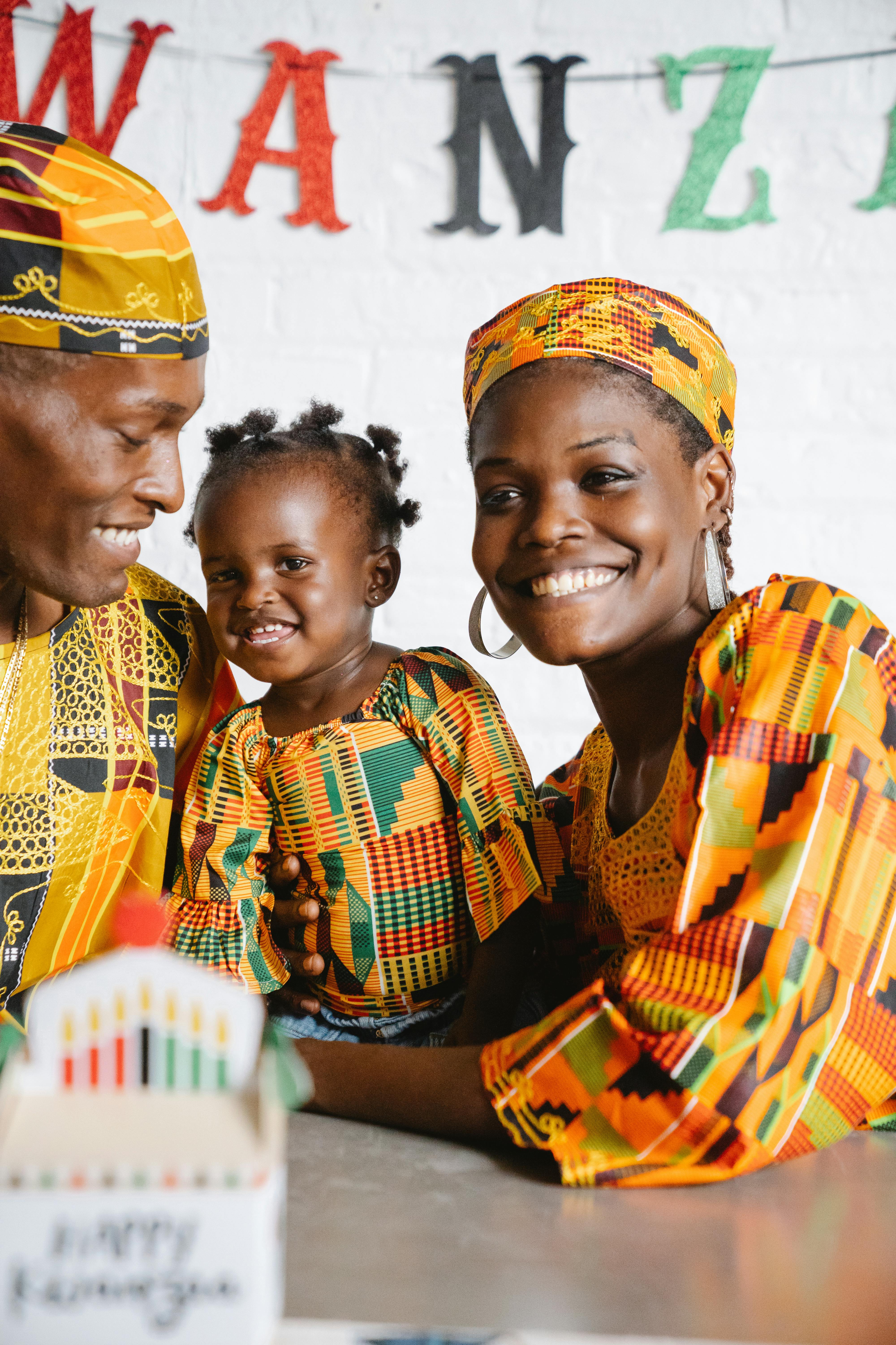 A Family Celebrating Kwanzaa Together · Free Stock Photo, image size:4000x6000