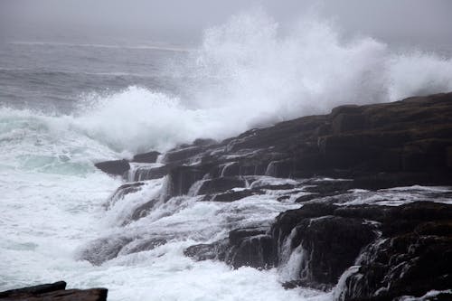 dalgalar, deniz, deniz kıyısı içeren Ücretsiz stok fotoğraf